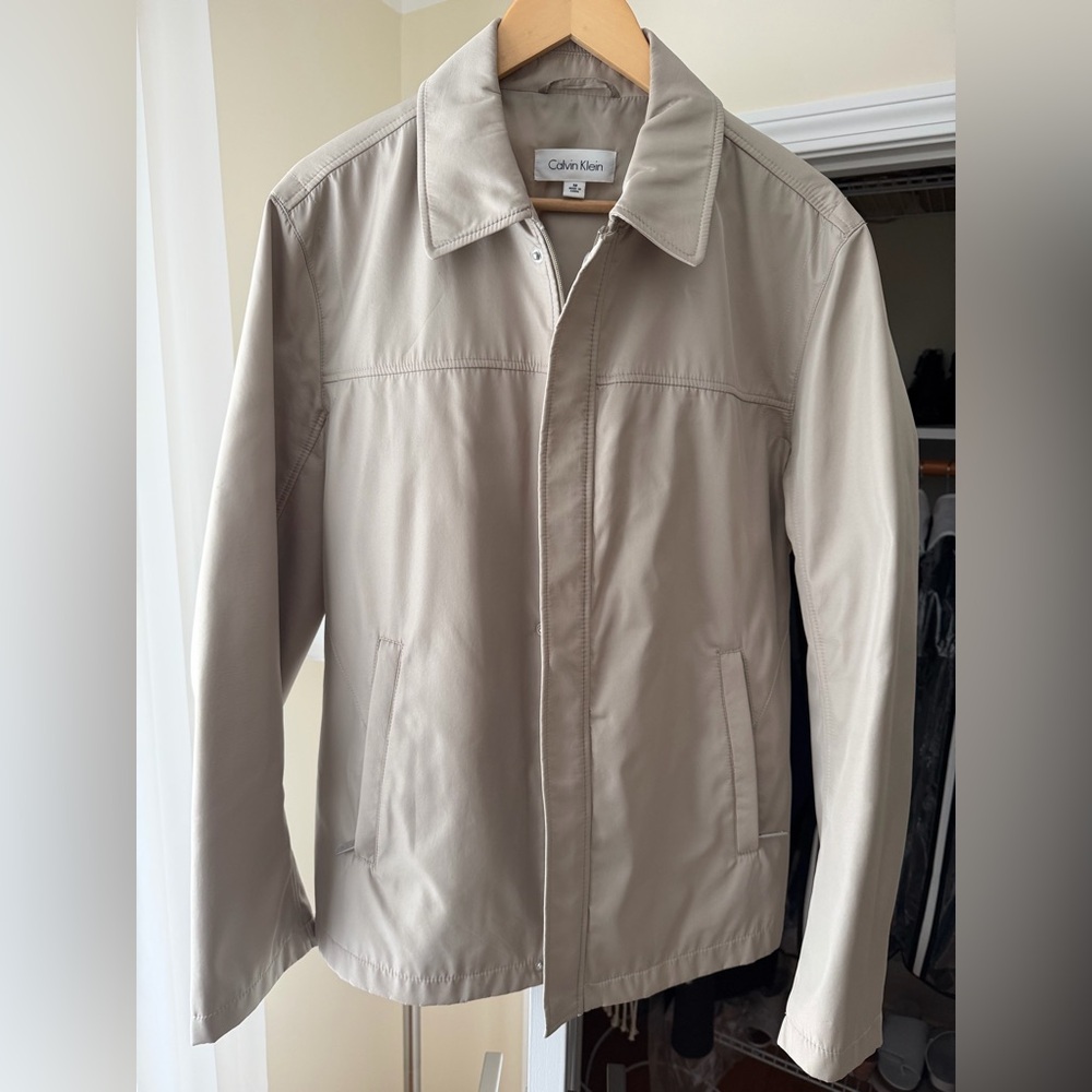 Calvin Klein Men's Light Tan Jacket